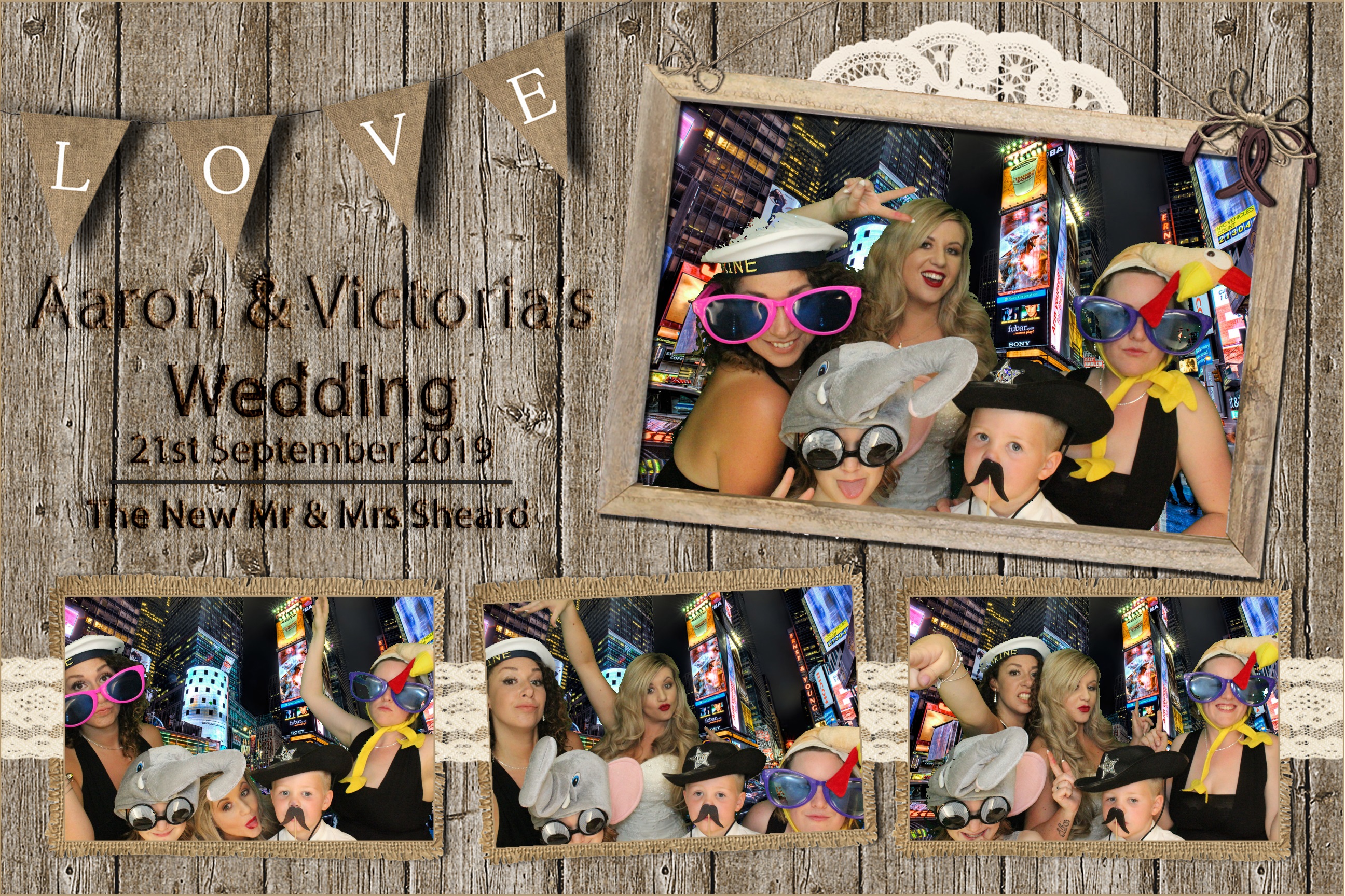 Aaron & Victoria's Wedding  | View more photos from the event at images.mobile-photo-booth.com/u/MobilePhotoBoothUK/Aaron-Victorias-Wedding